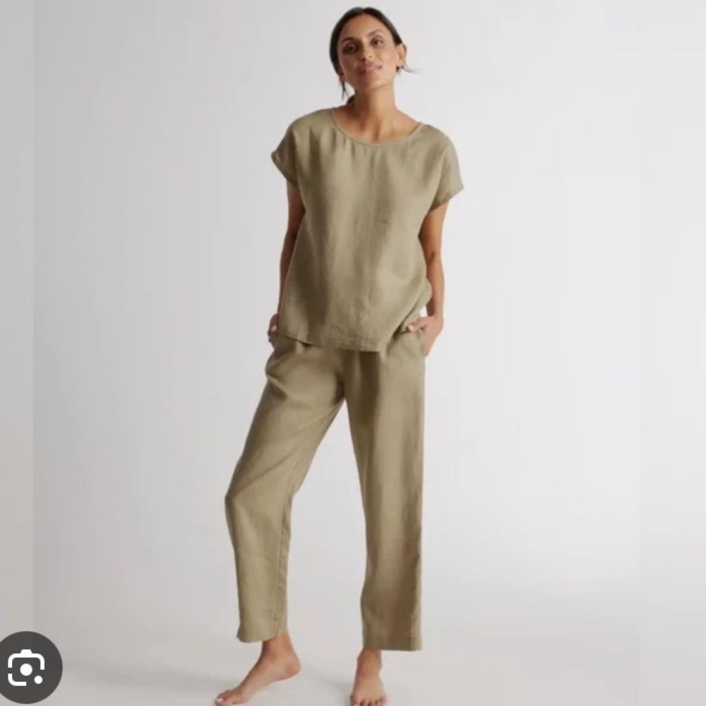 Quince 100% European Linen Pajama Set
